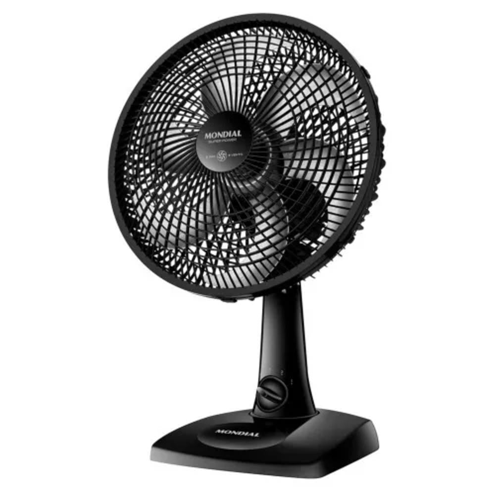 Ventilador de Mesa Mondial 30cm Super Power VSP–30–B 55W 220V Preto