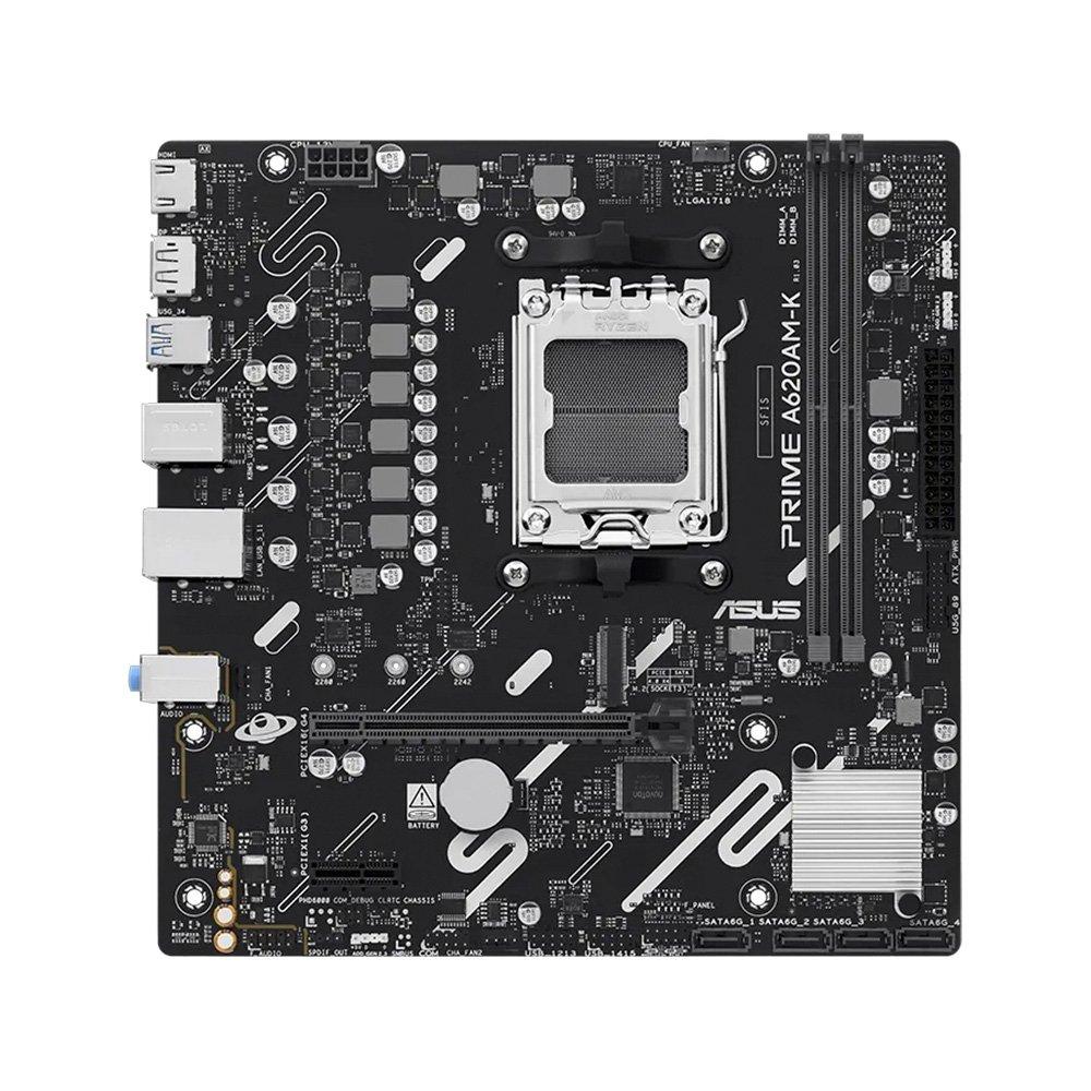 Placa Mãe MSI PRO A620AM B EVO compatível com memória DDR5