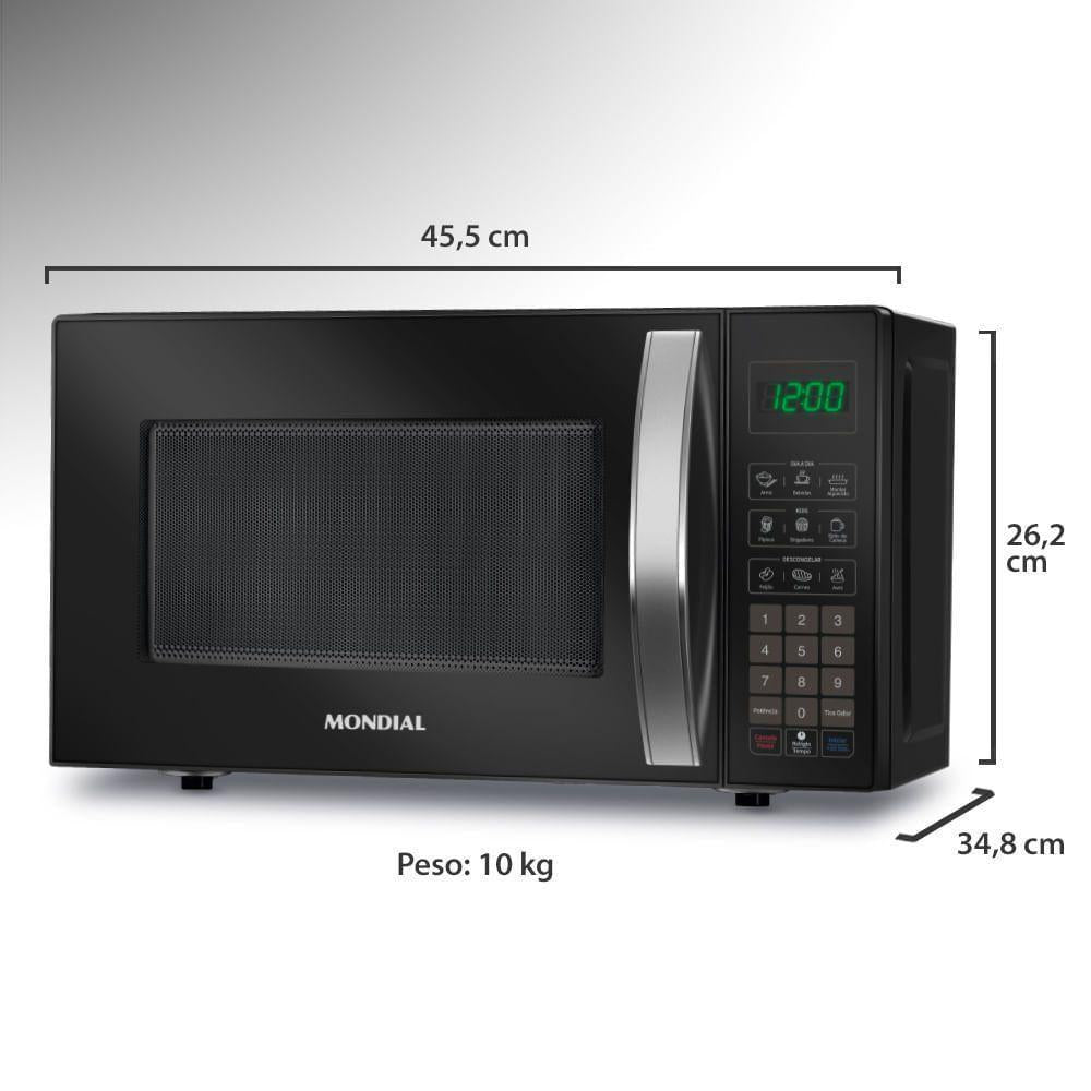 MICRO ONDAS MONDIAL 21L MO-01-21B 220V