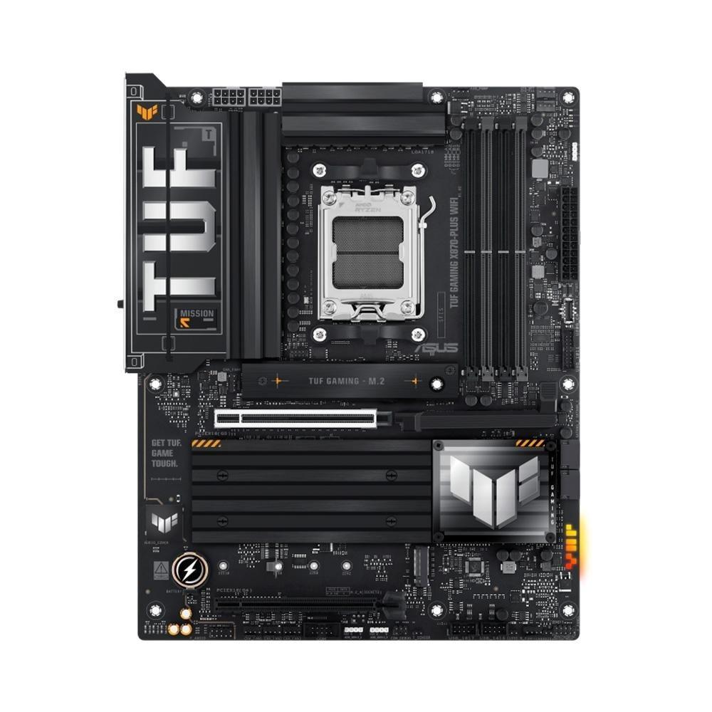 Placa Mãe Asus TUF Gaming X870Plus WiFi Chipset X870 AMD AM5 WiFi 7 ATX DDR5