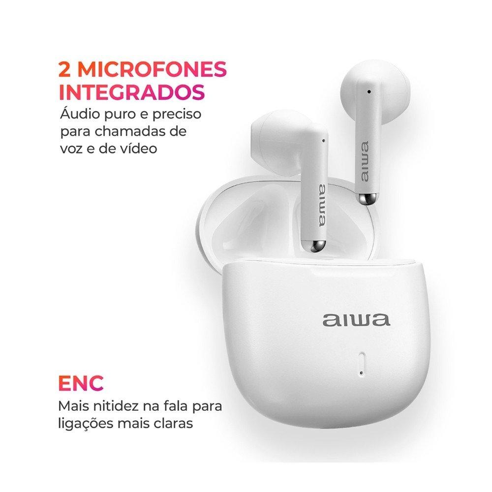 FONE DE OUVIDO EARDBUD AIWA AWS-EB-05-W