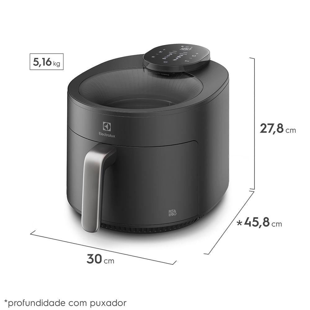 AIR FRYER ELECTROLUX POR RITA LOBO 5,1L