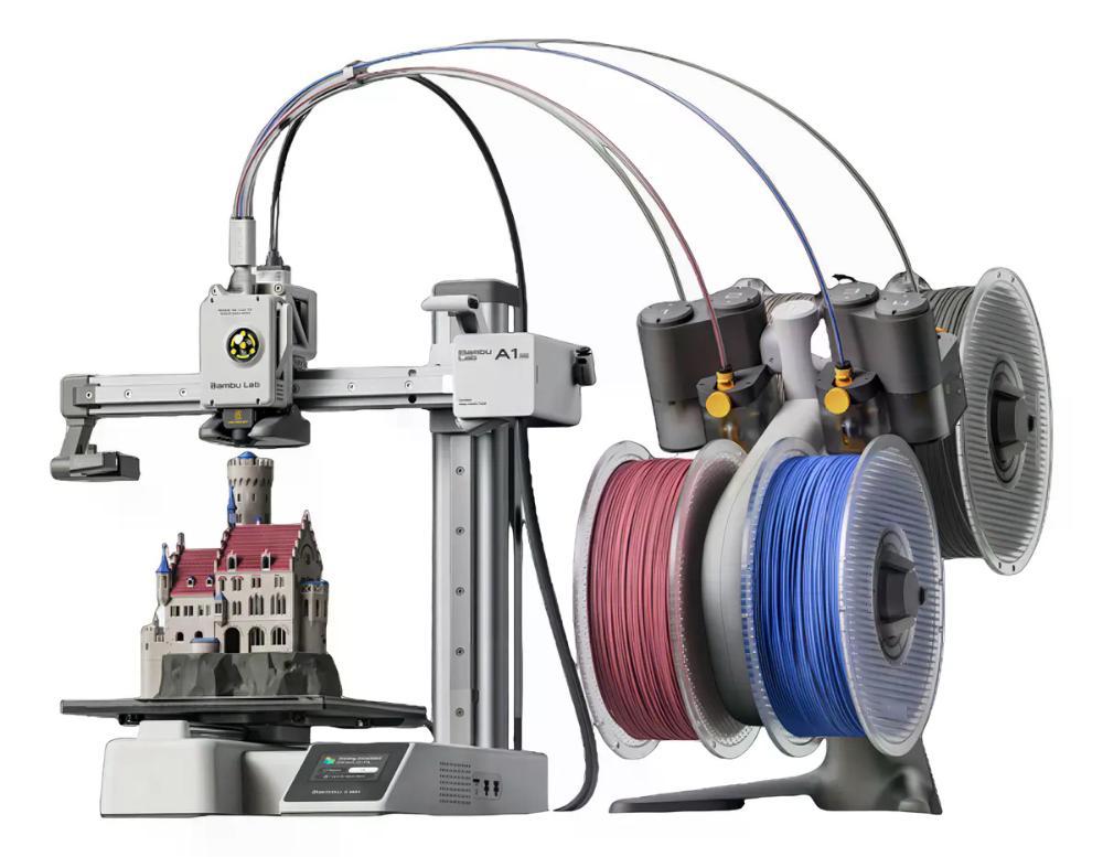IMPRESSORA 3D BAMBU LAB A1 + AMS LITE