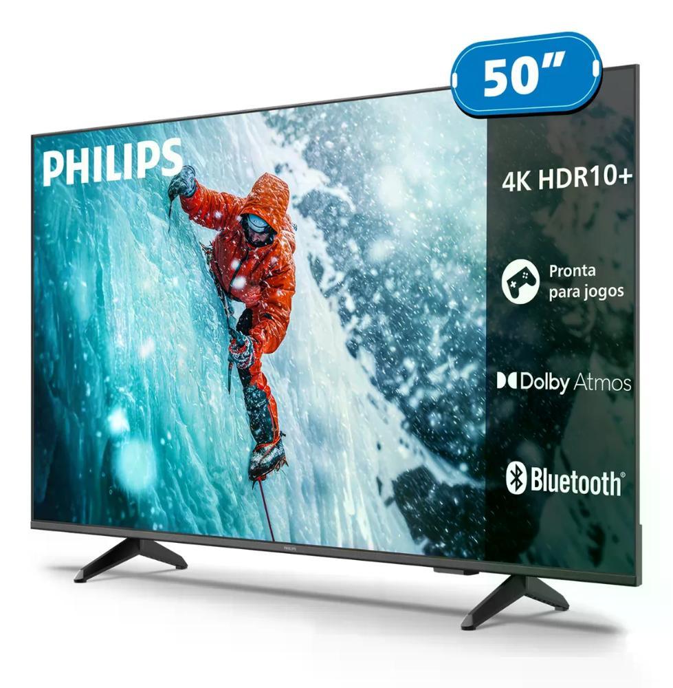 SMART TV PHILIPS 50" 4K UHD 50PUG730078