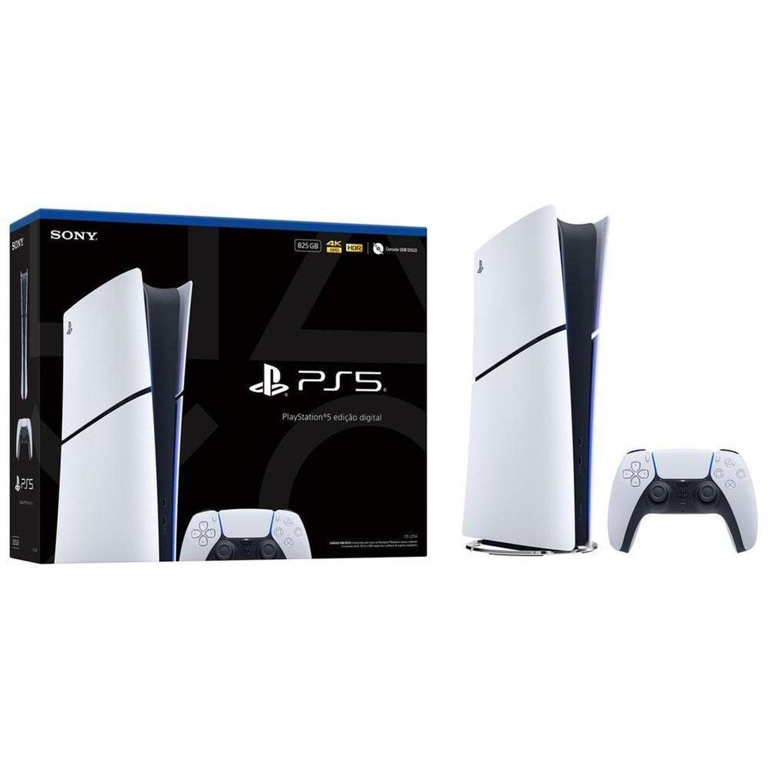 Console PlayStation 5 Slim Digital 825GB com controle Dualsense