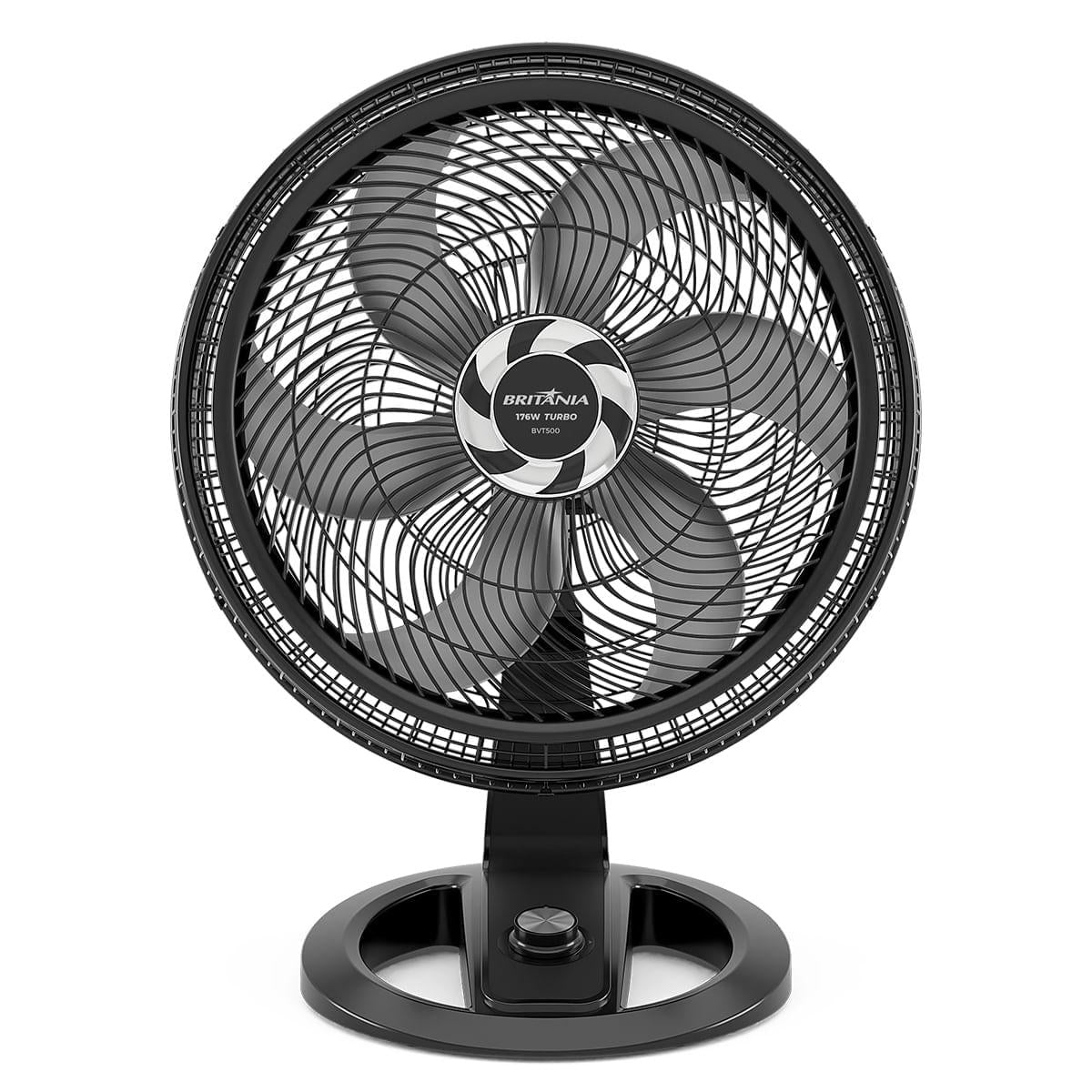 Ventilador Britânia 2 em 1 BVT500 Tecnologia Maxx Force 176W 127V Preto