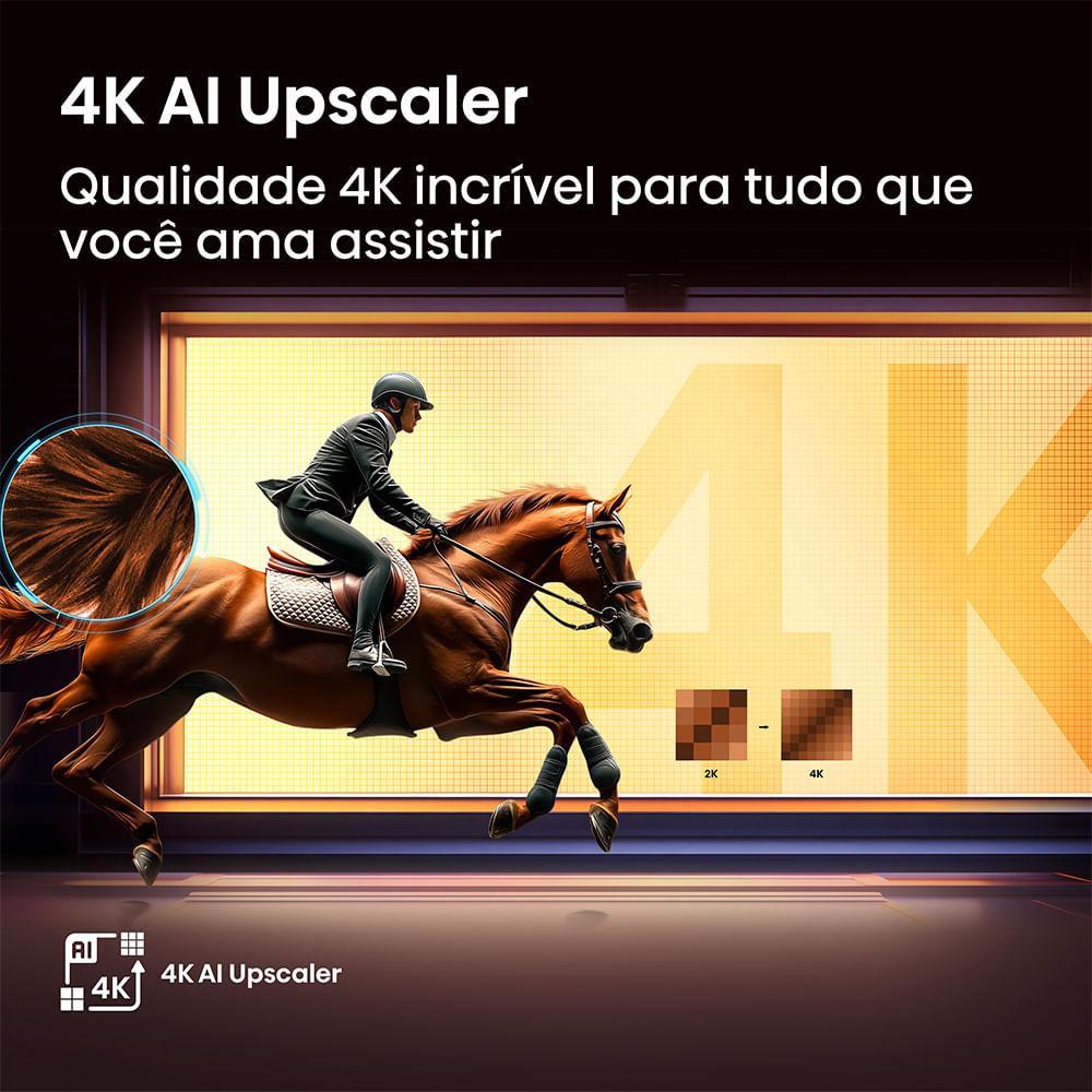SMART TV 65” 4K UHD HISENSE QLED 65Q6QV