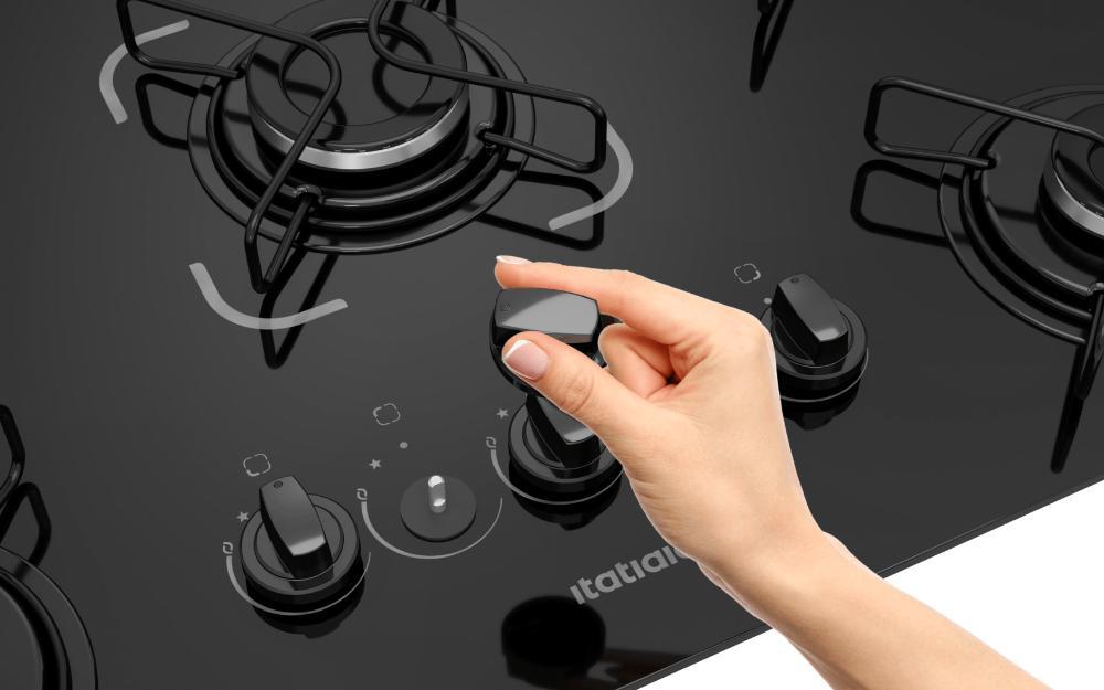 COOKTOP ITATIAIA ESS 5Q 127/220V PTO