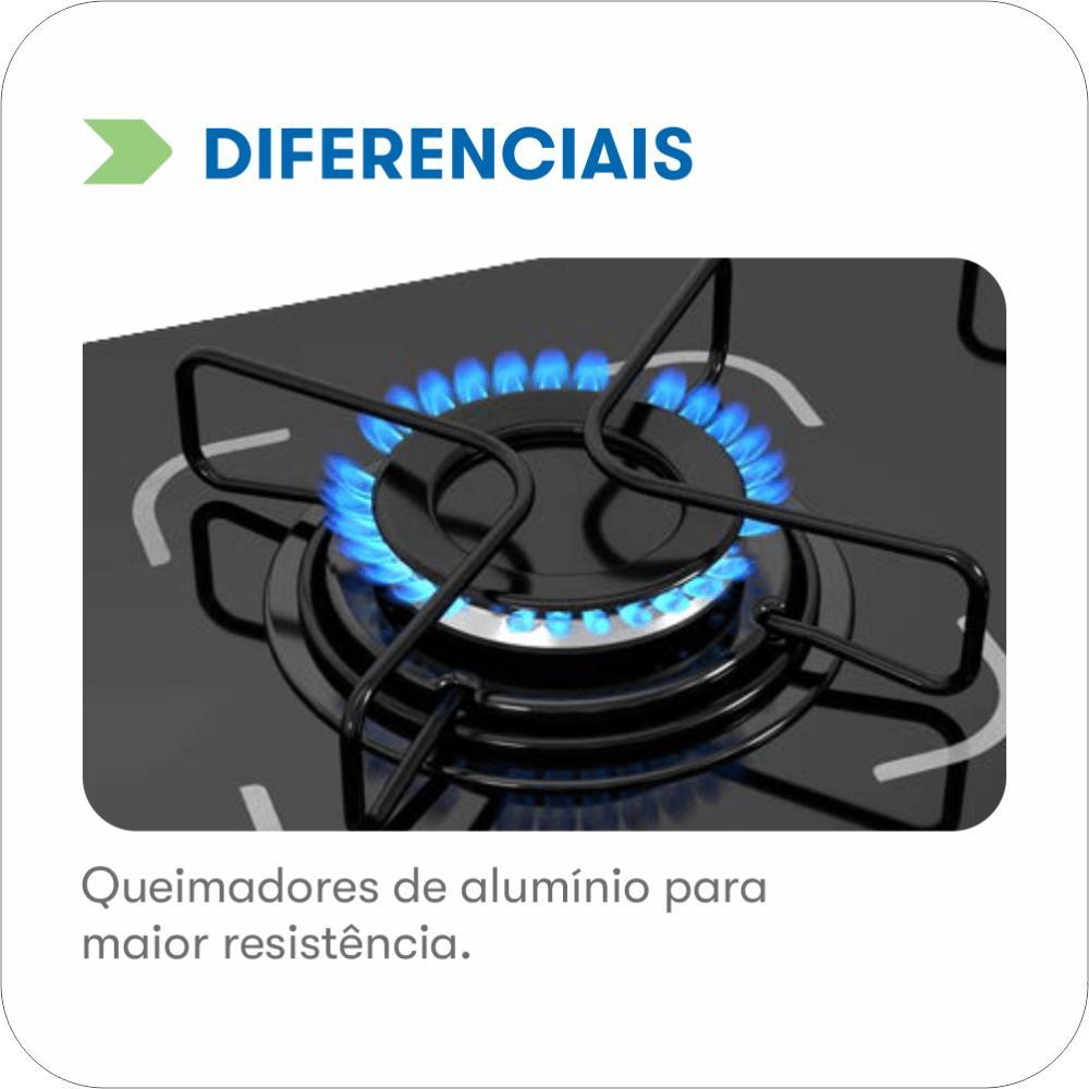 COOKTOP ITATIAIA ESS 5Q 127/220V PTO