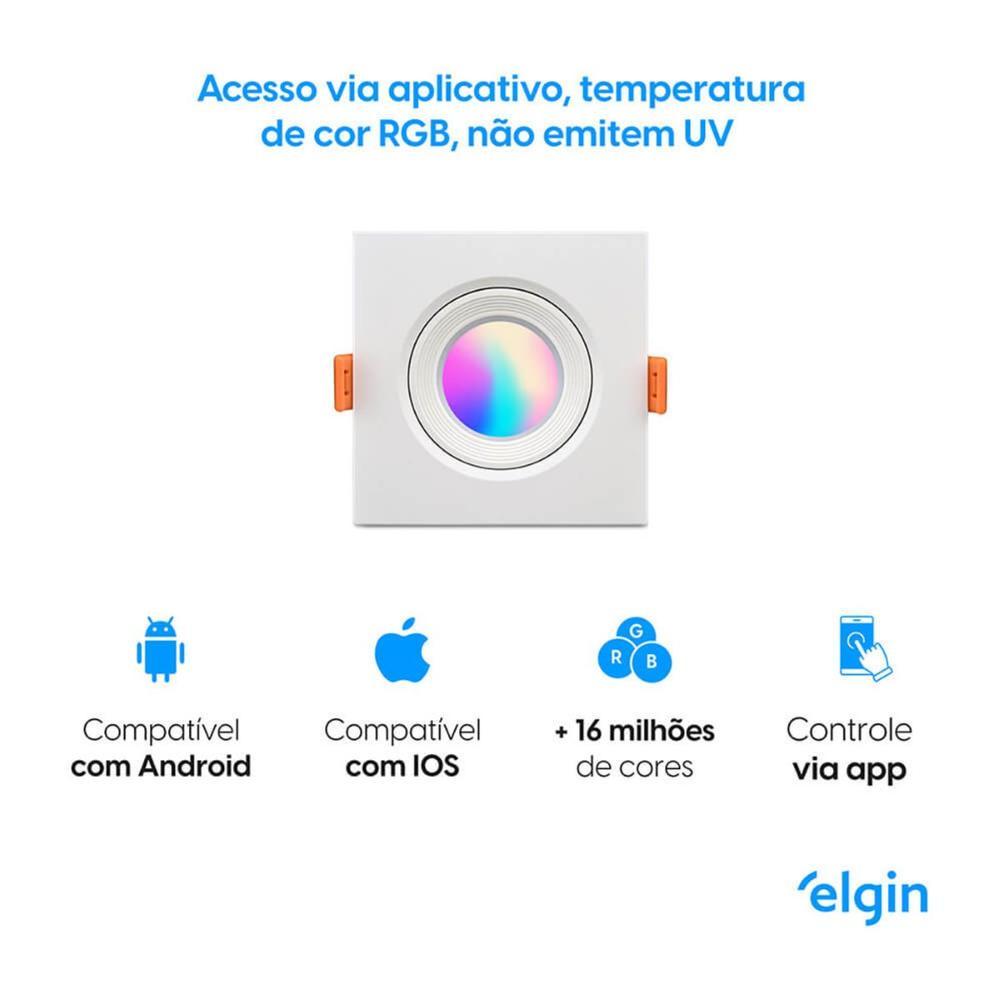 LUM INT ECOSPOT QUAD WIFI RGB +30006500K