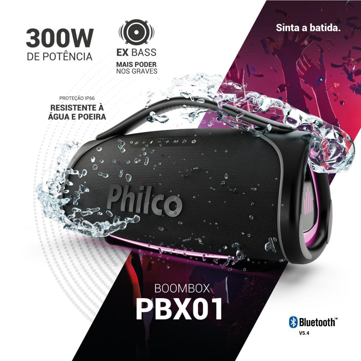 CAIXA ACUSTICA BOOMBOX PBX01