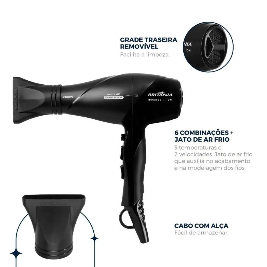 SECADOR DE CABELOS BSC2000 220V