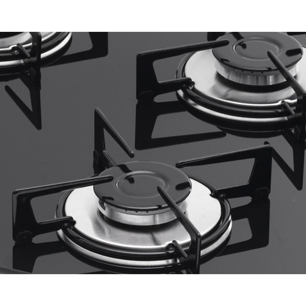 COOKTOP GÁS FISCHER 4 BOCAS VIDRO BIVOLT