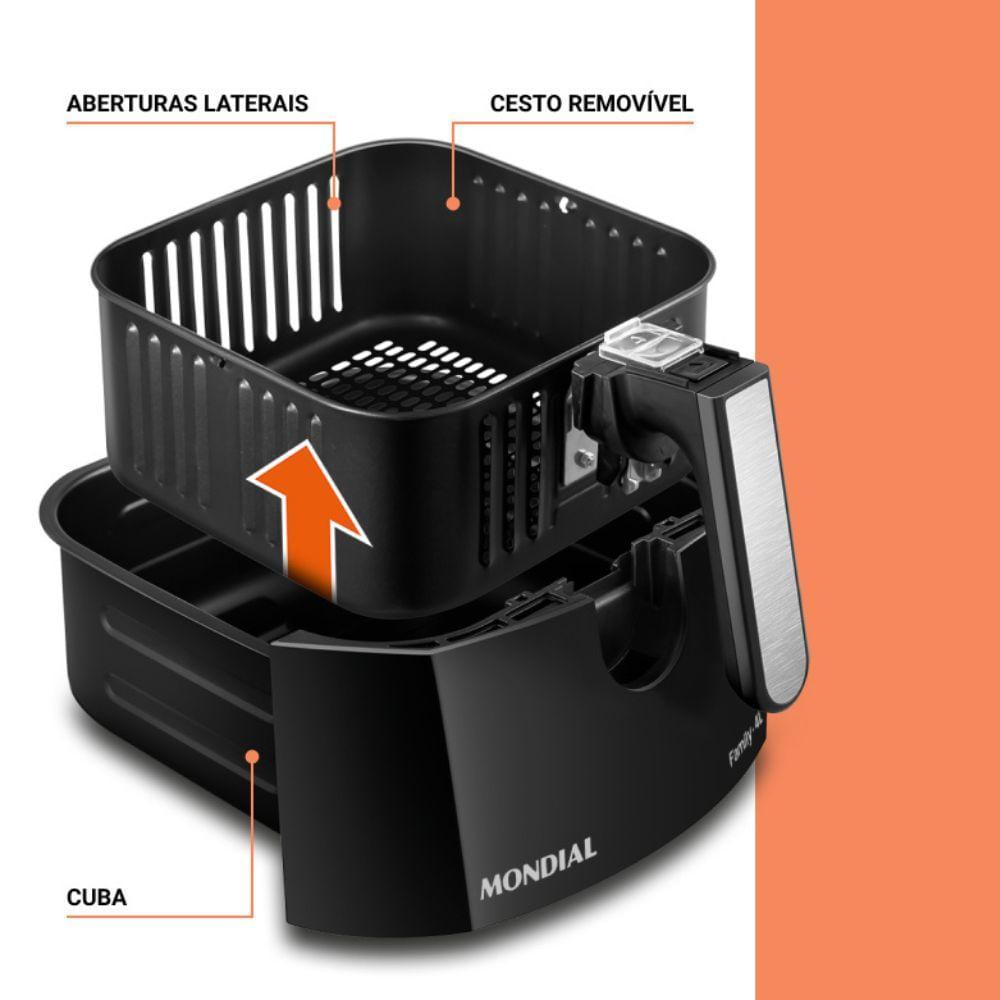 Fritadeira Sem Óleo Air Fryer 4L Mondial AFN-40-TBI 220V