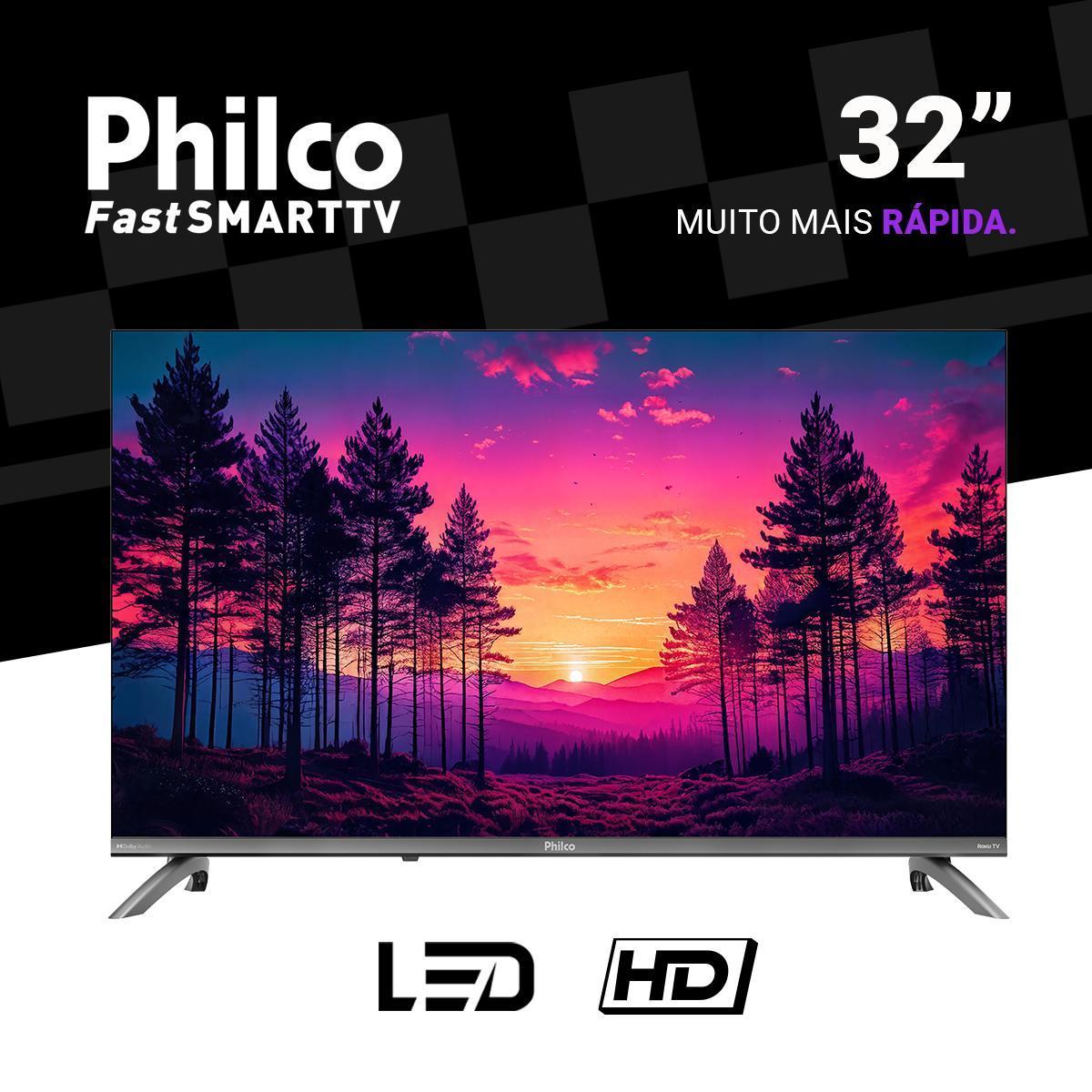 SMART TV 32" PHILCO ROKU   P32CRB