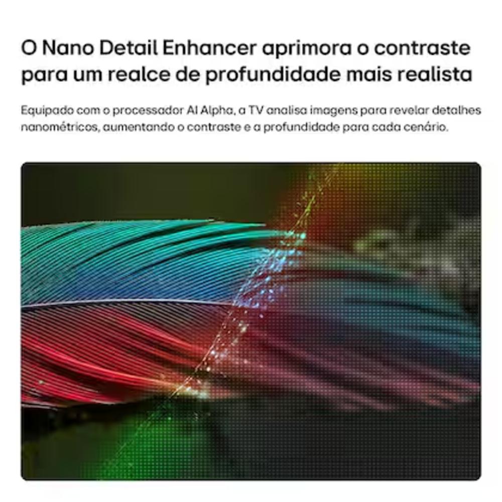 Smart TV LG 55 polegadas 4K Ultra HD Nano AI LED com HDR 55UN85CBPSA.BWZ