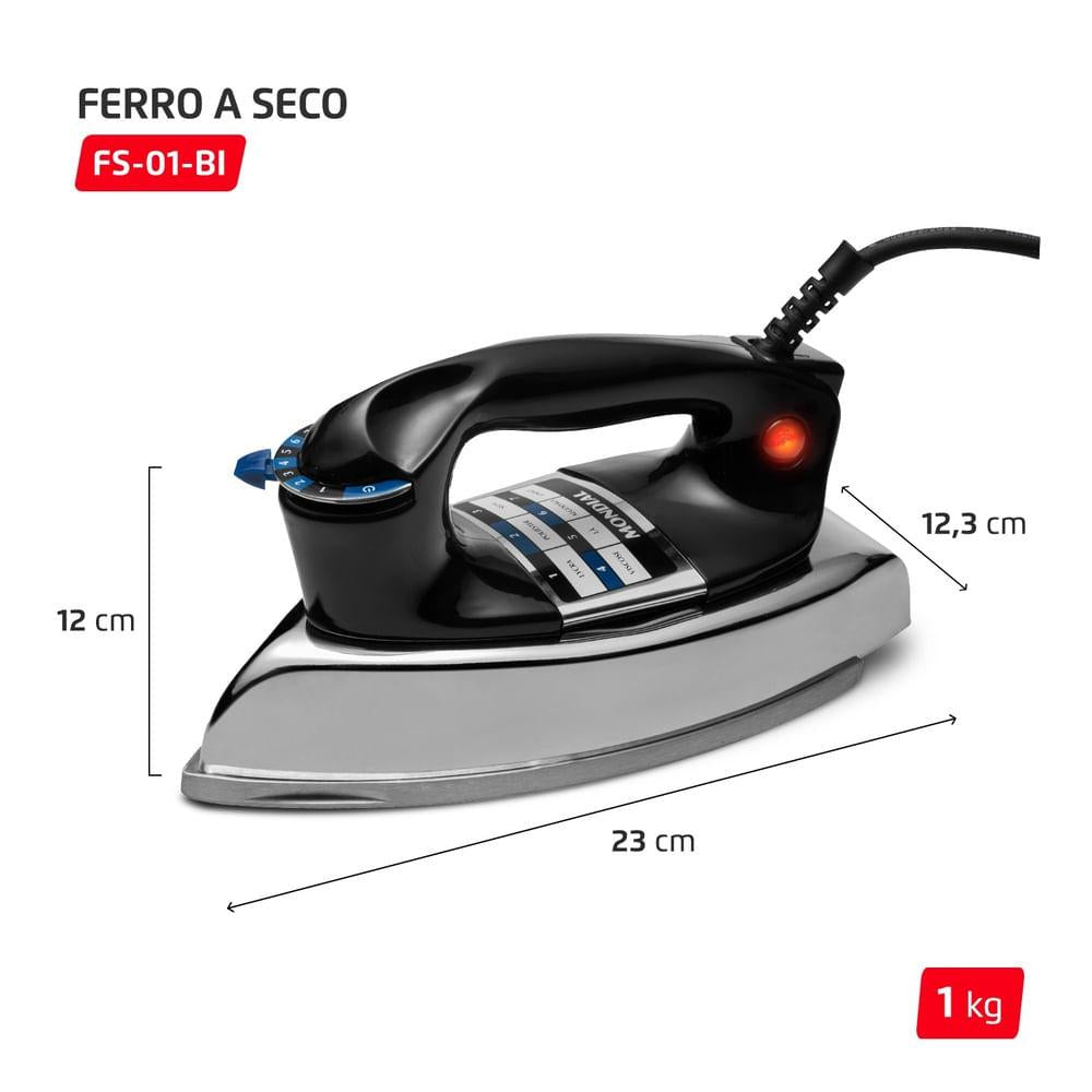 FERRO A SECO MONDIAL FS-01-BI 127V