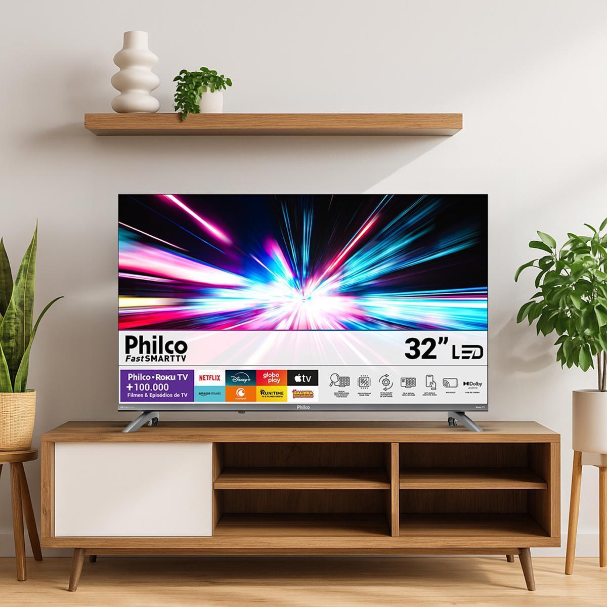 SMART TV 32" PHILCO ROKU   P32CRB