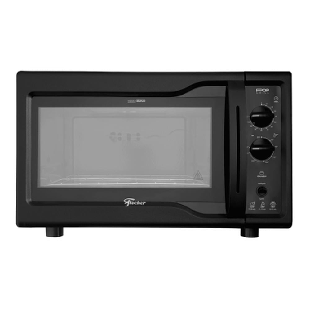 Forno Elétrico de Bancada Fischer Pop Grill 44 litros Preto 127V