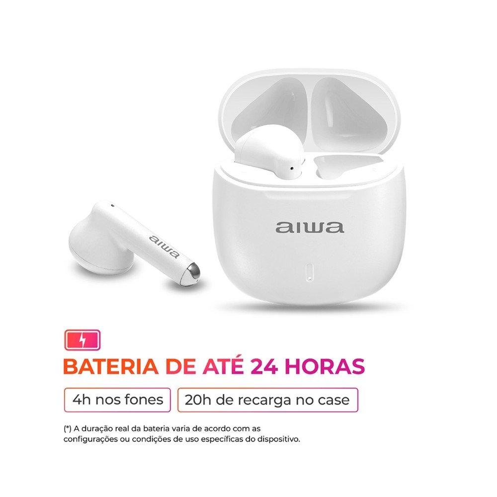 FONE DE OUVIDO EARDBUD AIWA AWS-EB-05-W