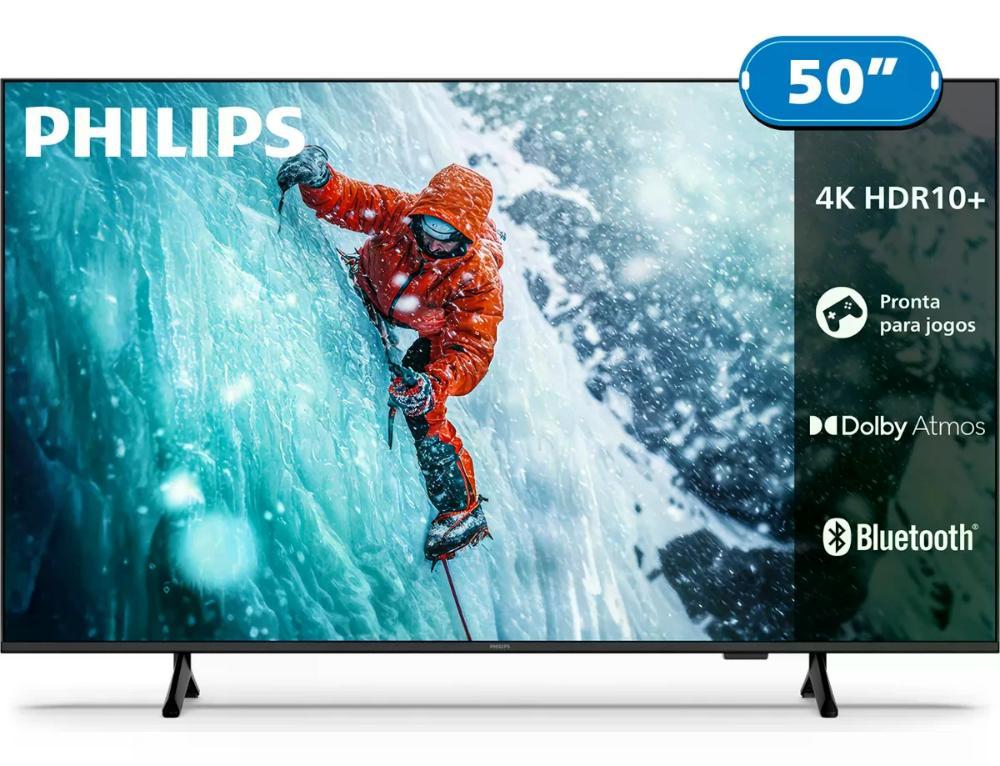 SMART TV PHILIPS 50" 4K UHD 50PUG730078