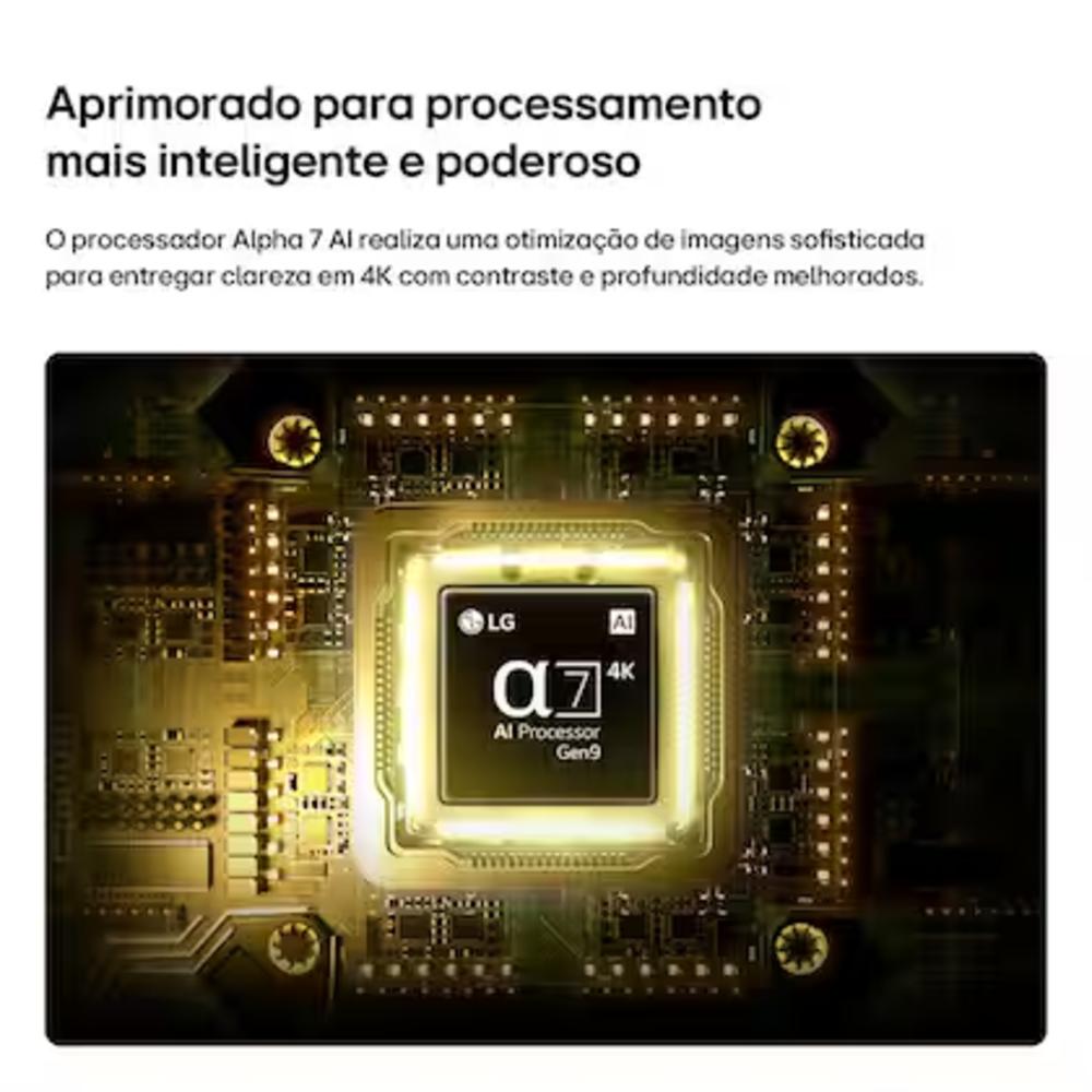 Smart TV LG 55 polegadas 4K Ultra HD Nano AI LED com HDR 55UN85CBPSA.BWZ