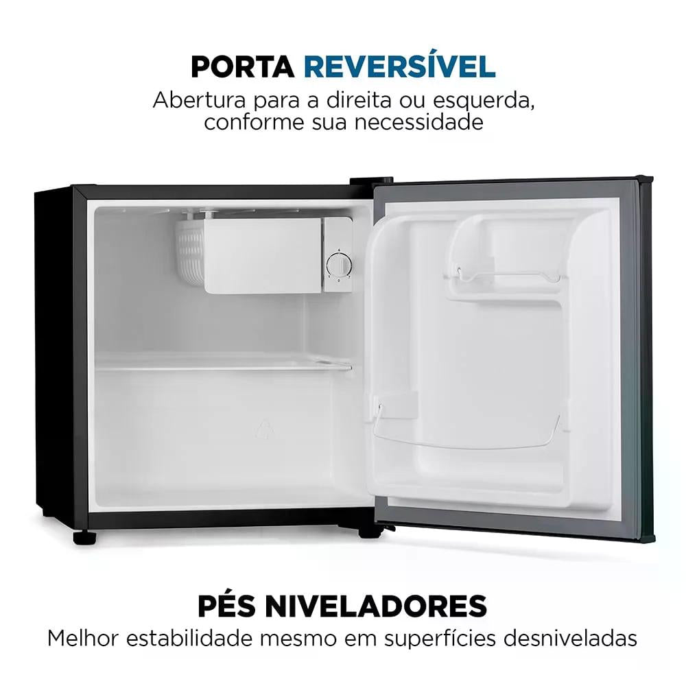 FRIGOBAR 46L PORTA REVERSÍVEL FGB-01-B50