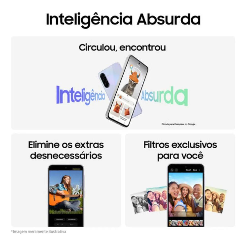 Smartphone Samsung Galaxy A36 5g 128gb 6gb Ram Violeta