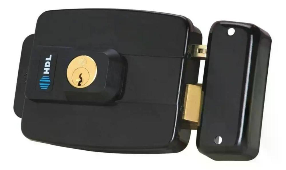 FECHADURA HDL C-90 AF PRETA 90.01.03.026