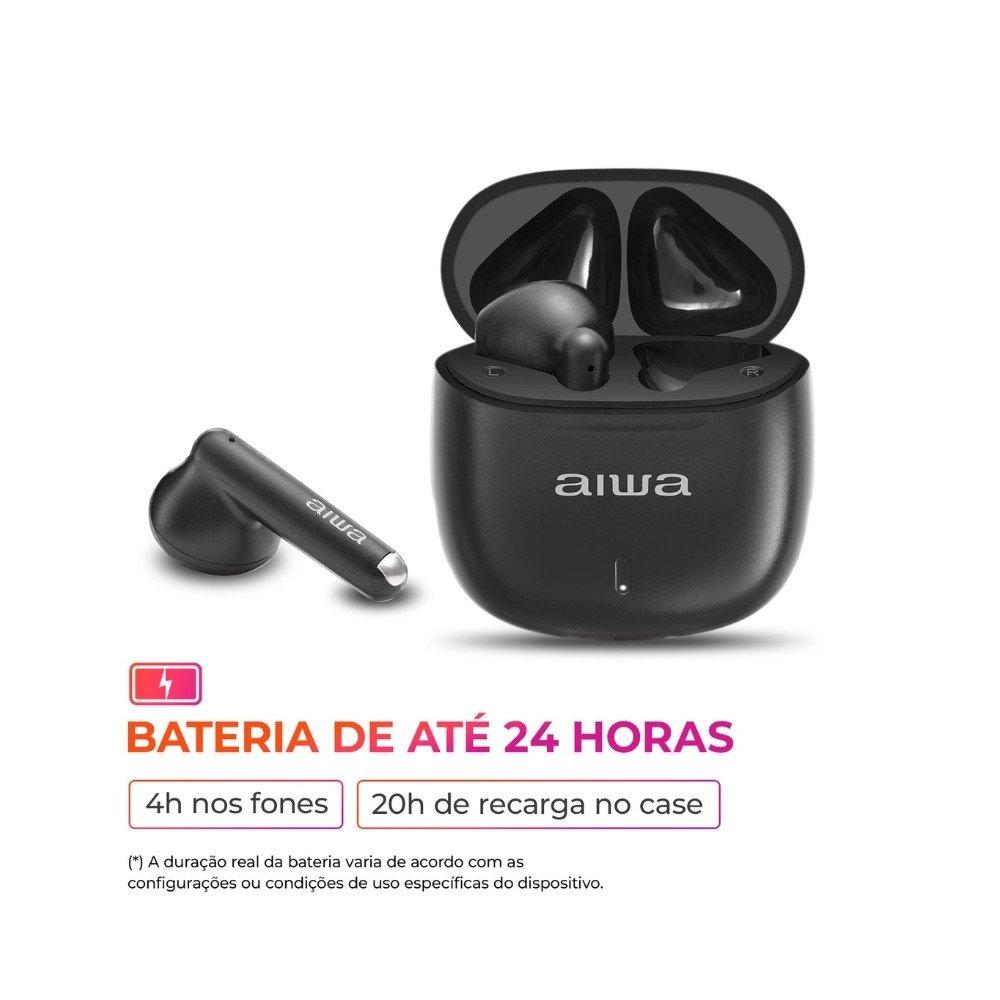 FONE DE OUVIDO EARDBUD AIWA AWS-EB-05-B