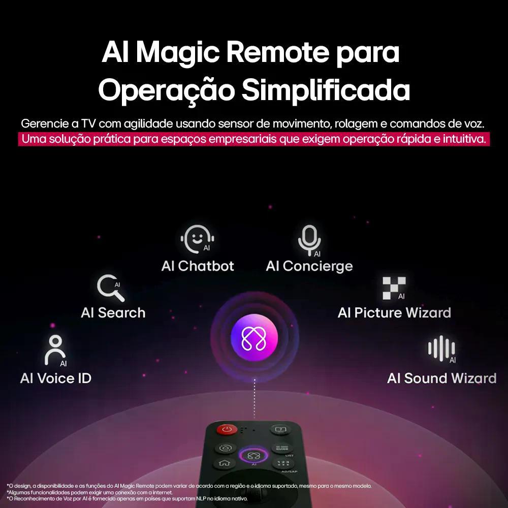 SMART TV LG 50" 4K UHD 50AU801C0SA.AWZ