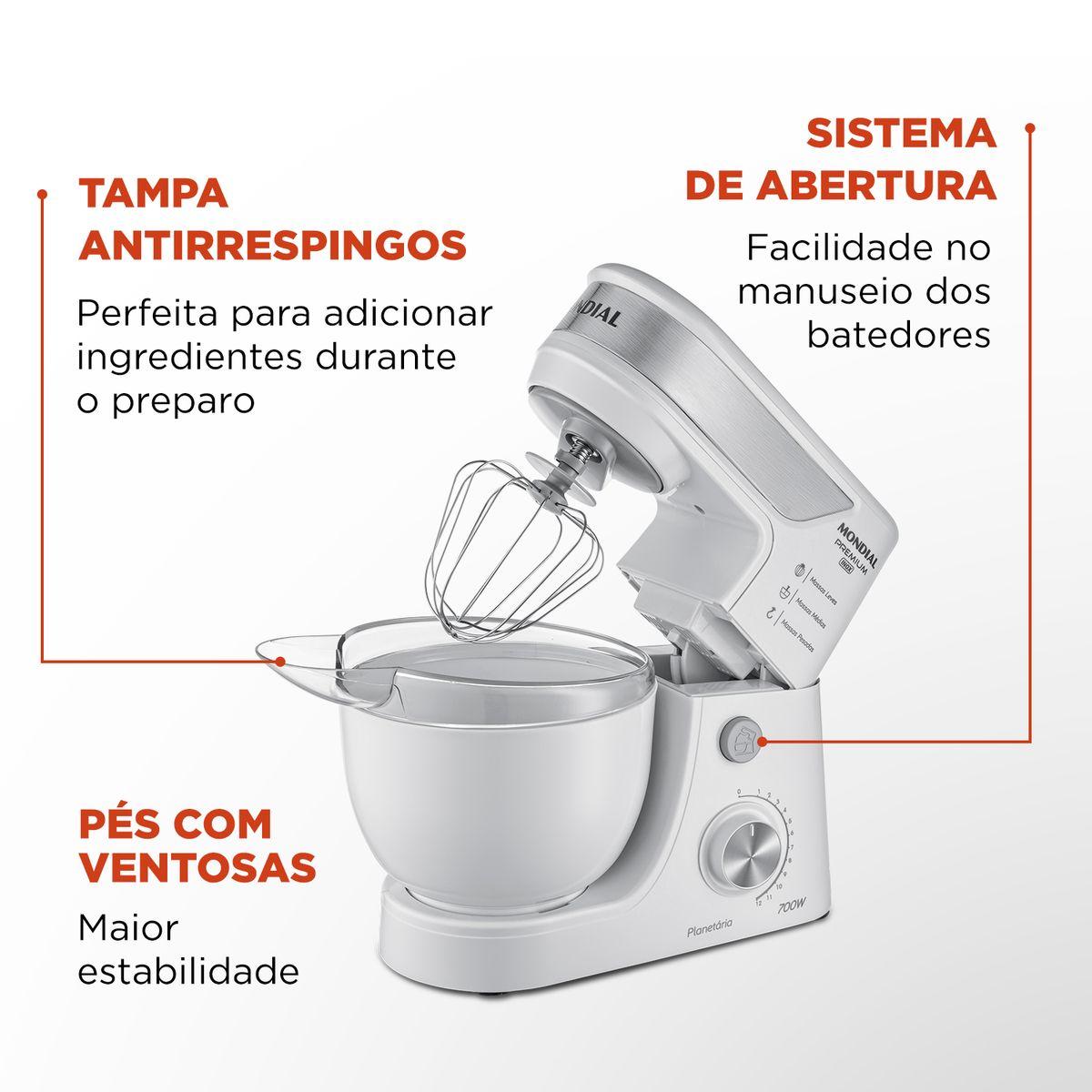BATEDEIRA PLANETÁRIA 700W  BP-01P-W 127V