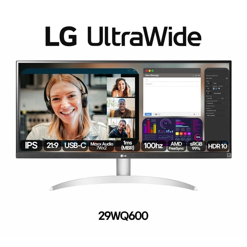 MONITOR LG 29” 29WQ600B ULTRAFINE 100HZ
