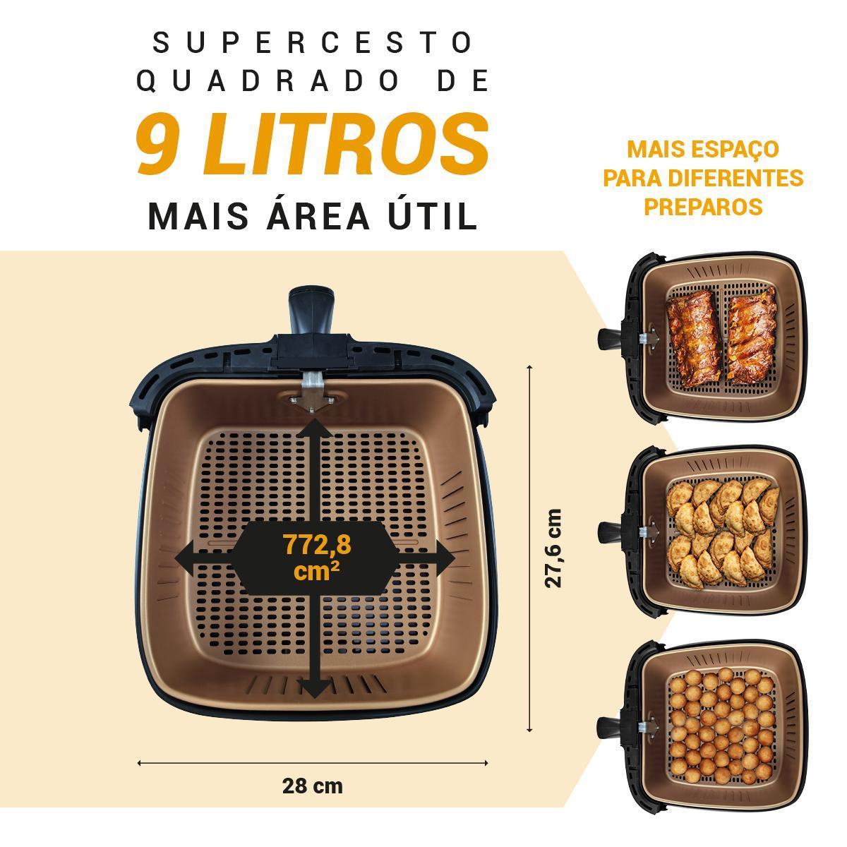 FRITADEIRA AIR FRYER PAF90B 127V