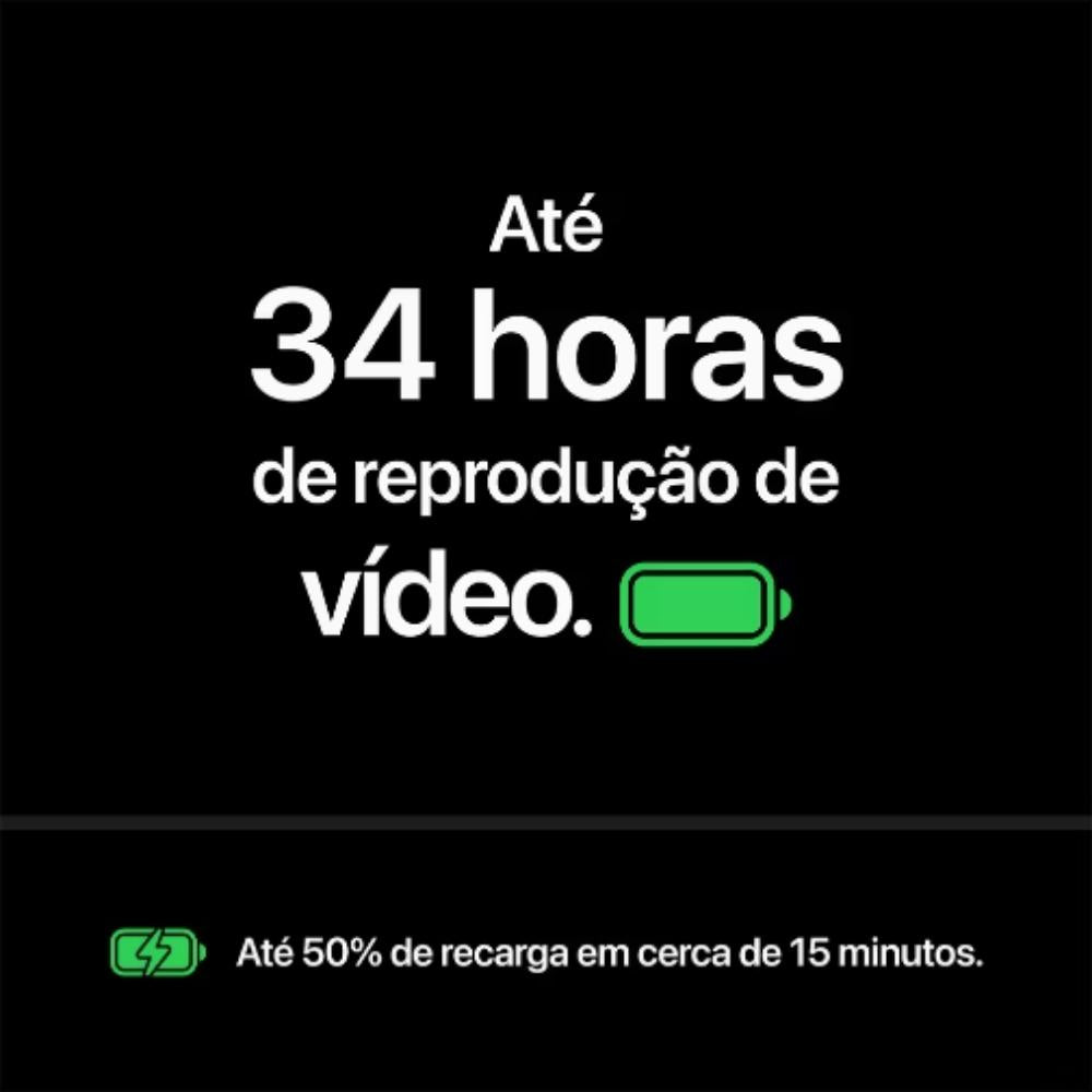 Apple iPhone 18 Pro 512GB Bordô Tela 6,3 pol. Câmera Tripla Principal Fusion 48 MP