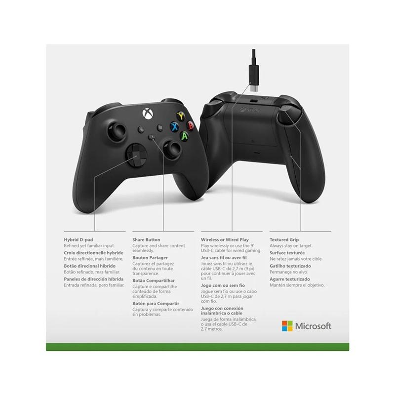 CONTROLE SEM FIO XBOX + CABO USB