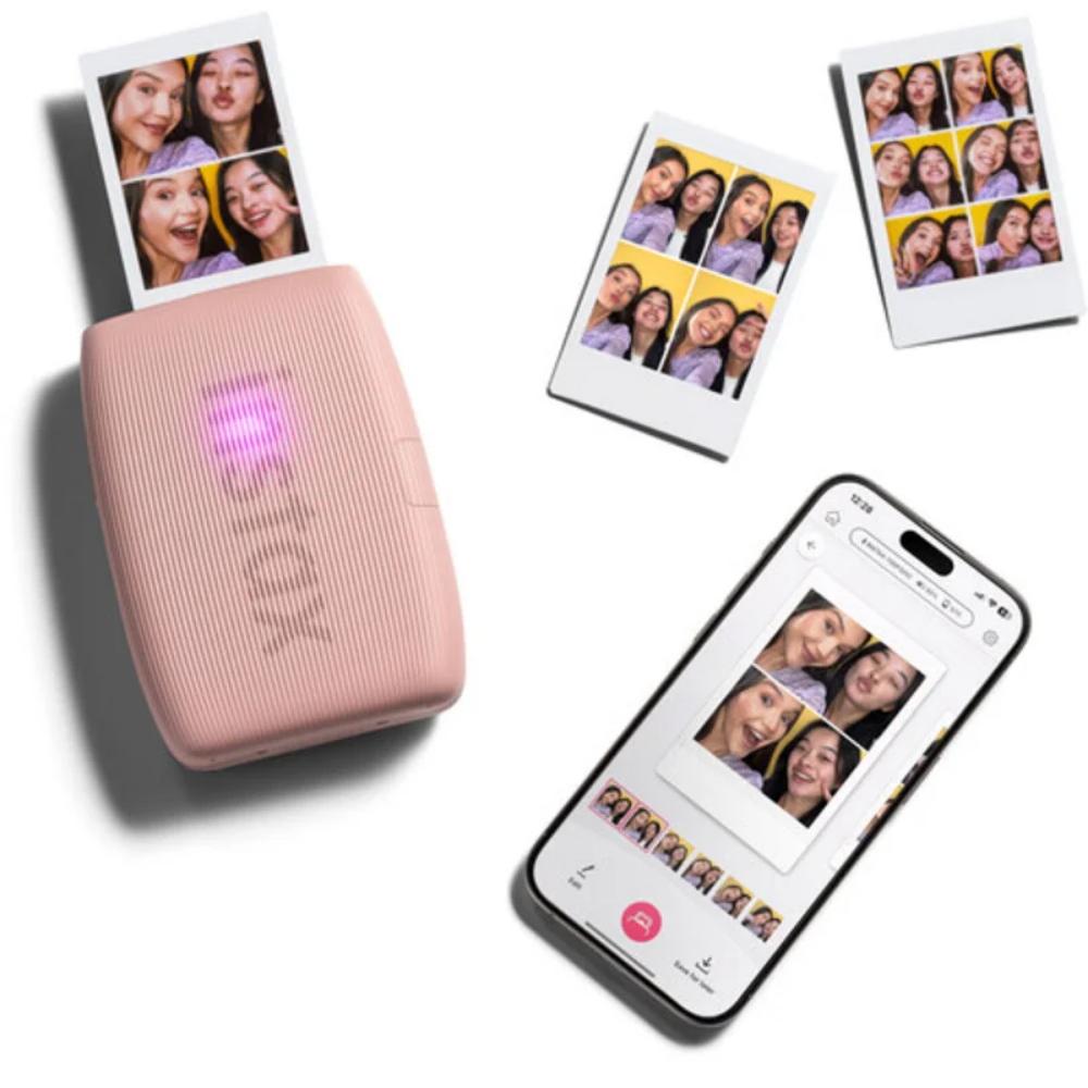 Impressora Fotográfica Instantânea Fujifilm para Smartphone Instax Mini Link 3 Rose Pink