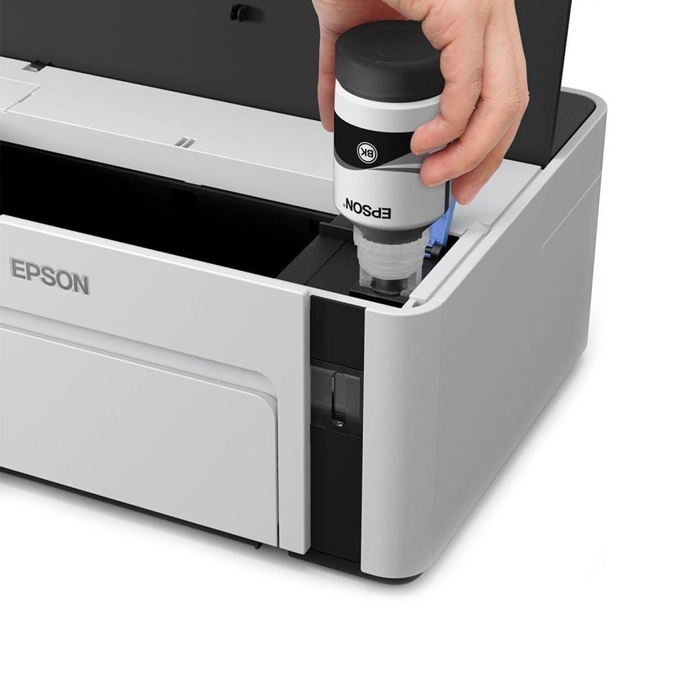 Impressora Epson EcoTank M1120, Jato de Tinta, Monocromática, Wi-Fi, Bivolt - M1120