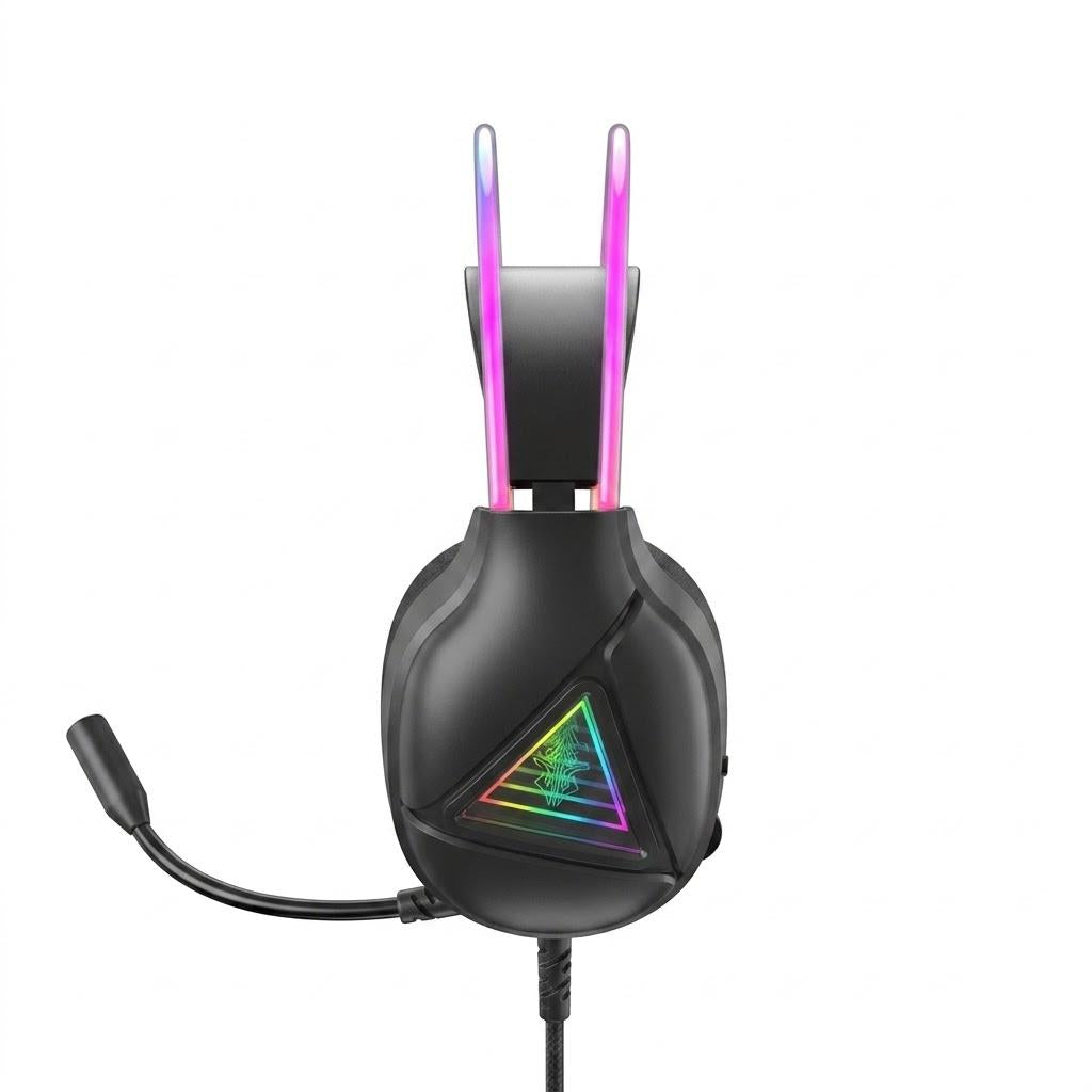 HEADSET GHE1001 COM FIO USB2.0 PRETO