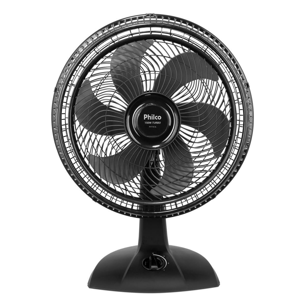 Ventilador 2 em 1 Philco PVT41A Tecnologia Maxx Force 6 pás 150W 127V Preto
