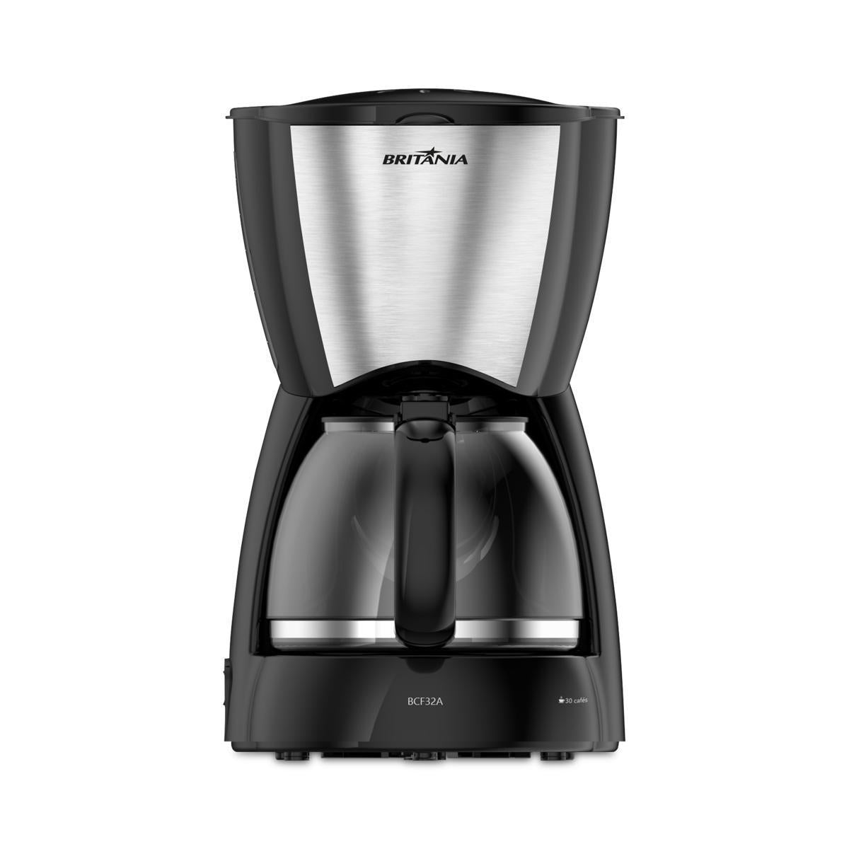 Cafeteira Britânia 32 Cafezinhos Bcf32A 1,28L 800W - 127V