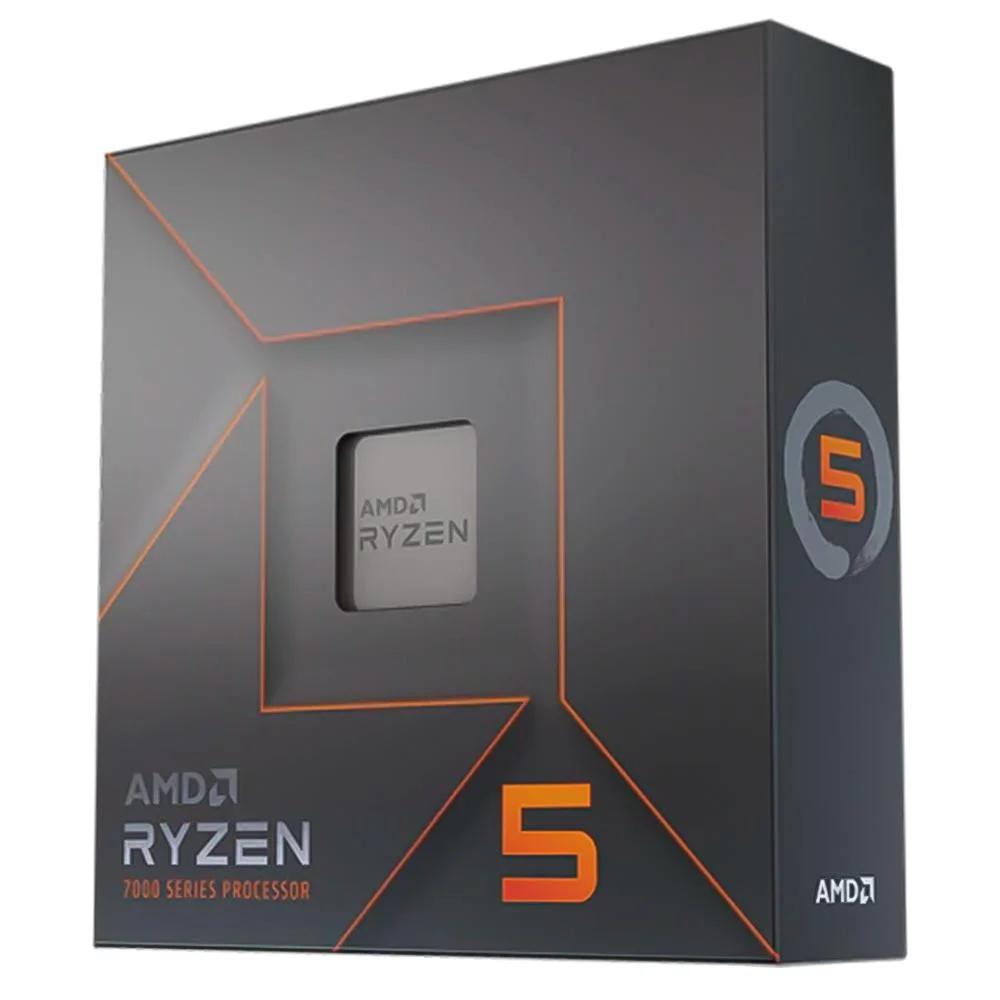 Processador AMD Ryzen 5 7600X AM5 5.3GHz 38MB Cache Radeon Graphics 100100000593WOF