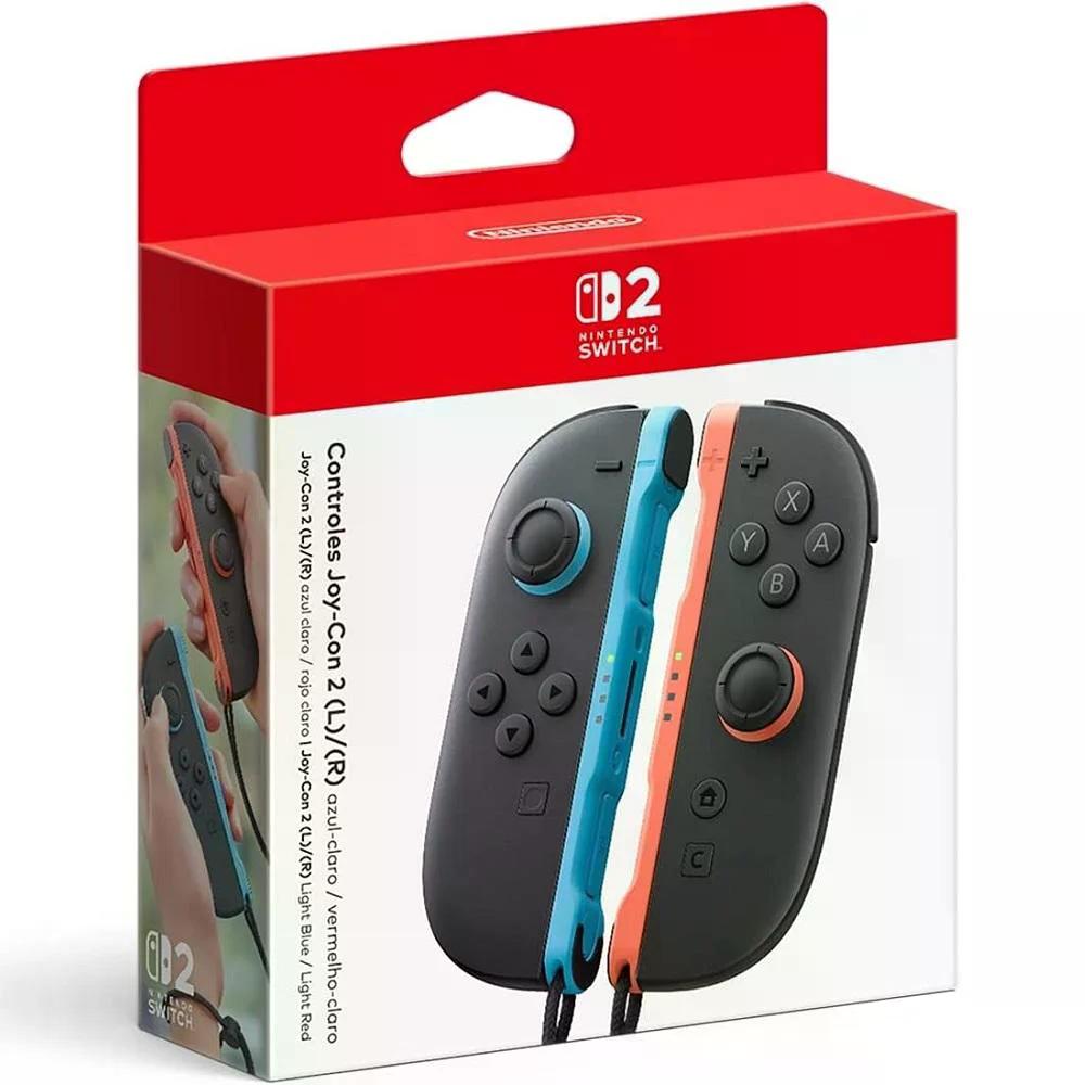 NINTENDO SW 2  CTRL JC 2 AZUL/ VERMELHO