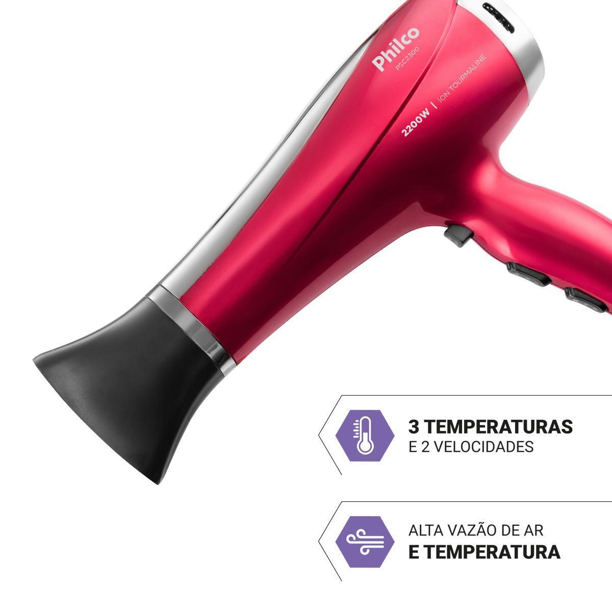 SECADOR DE CABELOS PSC2300 BIV