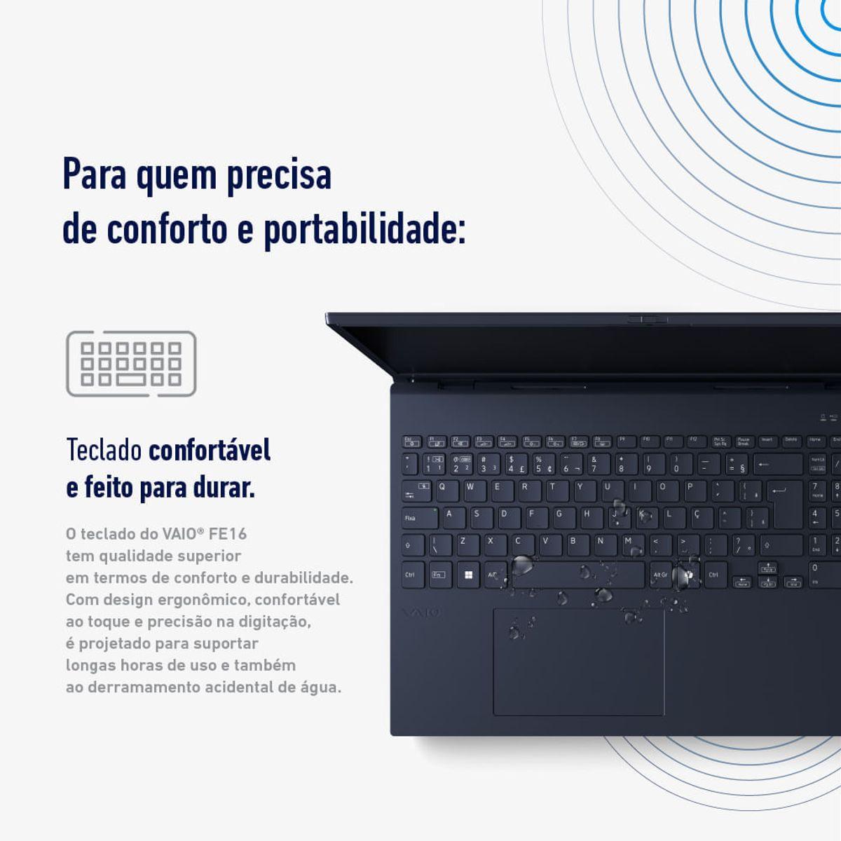 VAIO FE16 5625U 16GB 512GB LINUX 16"