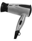 Secador De Cabelos Mini Prata Lizz Chaveado Prata Bivolt