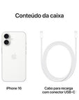 Apple iPhone 16 (128 GB) - Branco