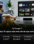 Smart Tv Tcl 65 Polegadas Qled 4k P7k Wifi Bluetooth