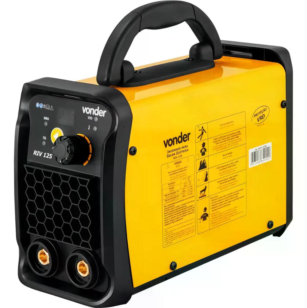Inversor Solda Eletrodo e TIG IM125 Com Máscara - Bivolt Vonder