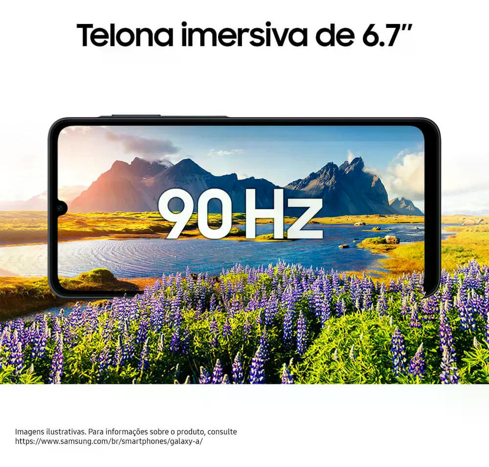 Smartphone Samsung Galaxy A07 128gb 4gb Ram - Preto